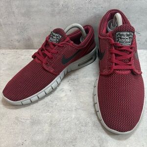 Nike Stefan‎ Janoski Max Red Team Men’s Size 8 Skateboarding Blur 631303-603
